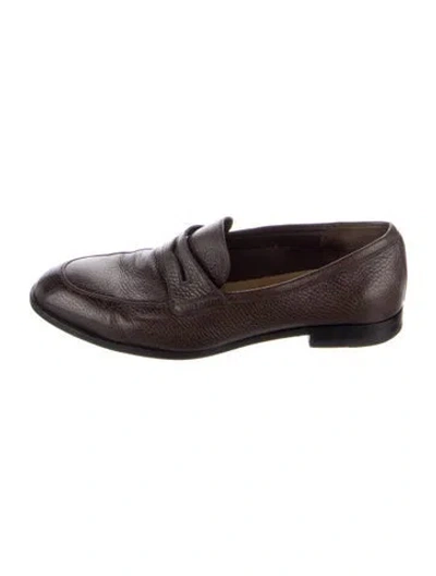 Pre-owned Bally Leather In Brown