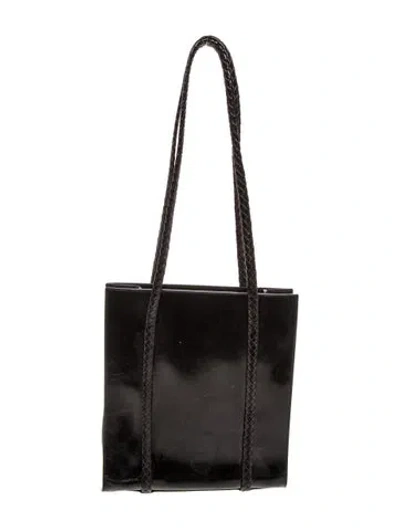 Pre-owned Bally Leather Bucket Bag In Black