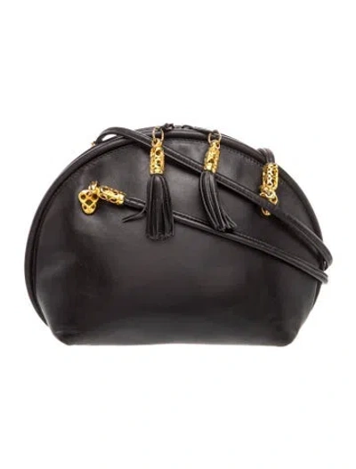 Pre-owned Bally Leather Bucket Bag In Black