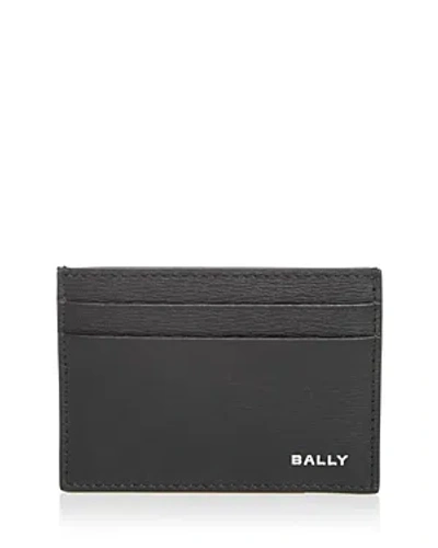 Bally Leather Card Case In Brown