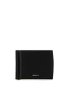 Bally Leather Card Holder In 黑色