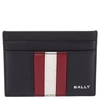 Bally Leather Card Holder In Black