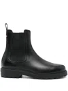 Bally Leather Chelsea Boots In Black