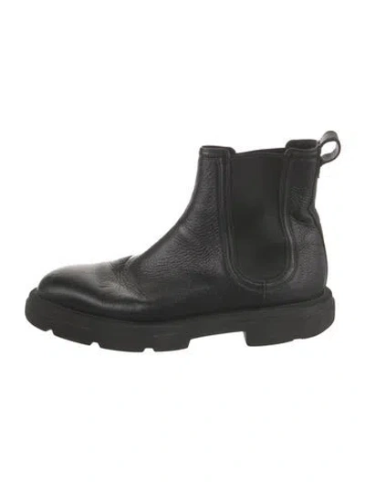 Pre-owned Bally Leather Chelsea Boots In Green