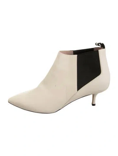Pre-owned Bally Leather Chelsea Boots In Neutrals