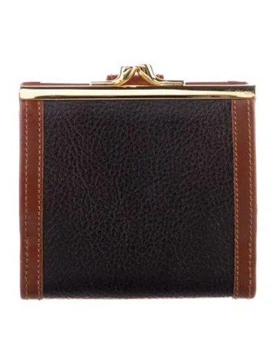Pre-owned Bally Leather Coin Pouch