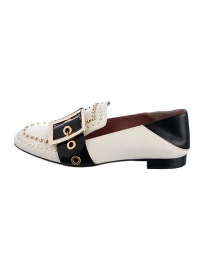 Pre-owned Bally Leather Colorblock Pattern Loafers In Multi