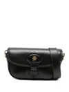 Bally Leather Crossbody Bag In Black