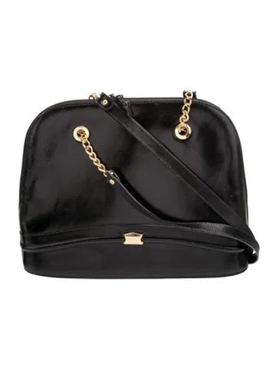 Pre-owned Bally Leather Crossbody Bag In Black