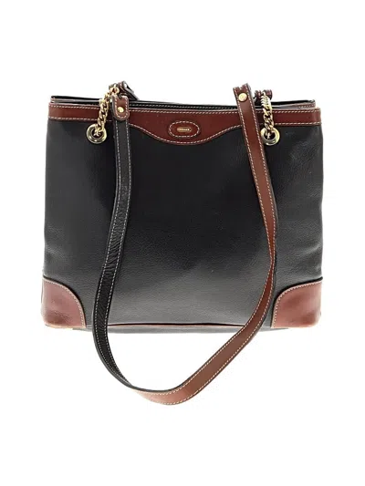 Pre-owned Bally Leather Crossbody Bag In Black