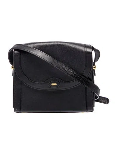 Pre-owned Bally Leather Crossbody Bag In Black