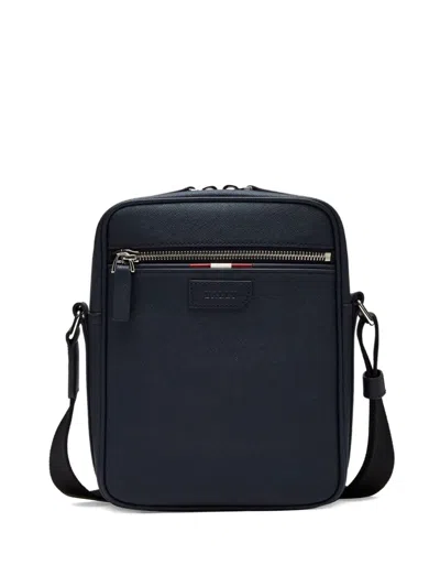 Bally Leather Crossbody Bag In Blue