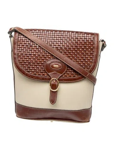 Pre-owned Bally Leather Crossbody Bag In Brown