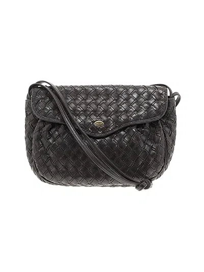 Pre-owned Bally Leather Crossbody Bag In Brown