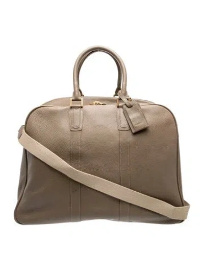 Pre-owned Bally Leather Crossbody Bag In Brown