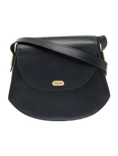 Pre-owned Bally Leather Crossbody Bag In Gray