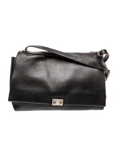 Pre-owned Bally Leather Crossbody Bag In Gray