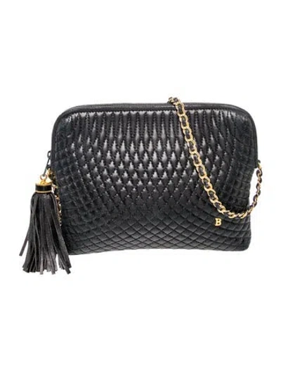 Pre-owned Bally Leather Crossbody Bag In Grey