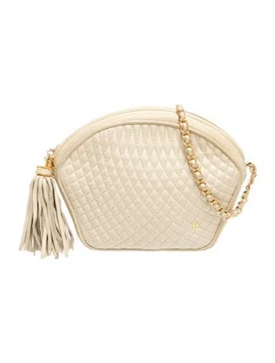 Pre-owned Bally Leather Crossbody Bag In Neutral