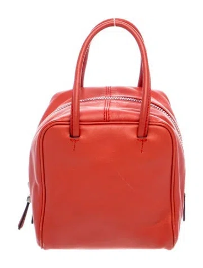 Pre-owned Bally Leather Crossbody Bag In Red