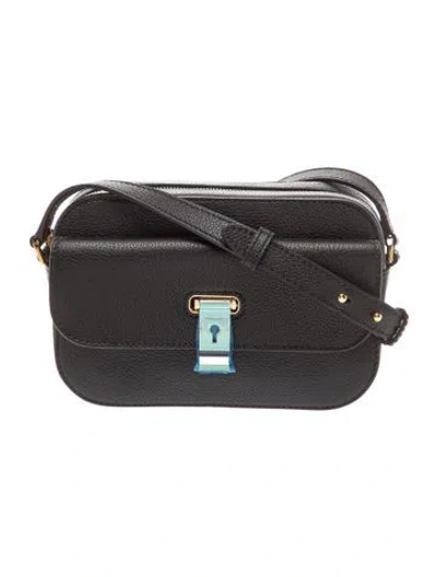 Pre-owned Bally Leather Crossbody Bag W/ Tags In Black