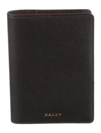 Pre-owned Bally Leather Document Holder In Black