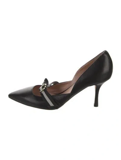 Pre-owned Bally Leather D'orsay Pumps In Black