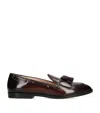 Bally Leather Ethon Loafers In Brown