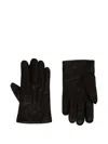 Bally Leather Gloves In Black