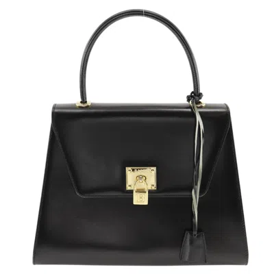 Pre-owned Bally Leather Handbag () In Black