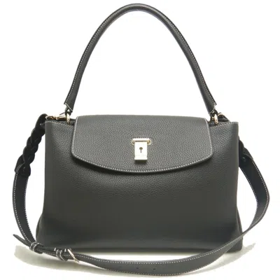 Pre-owned Bally Leather Handbag () In Black