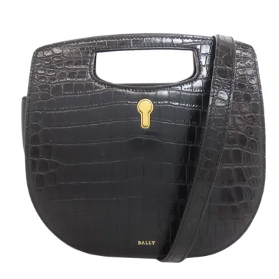 Pre-owned Bally Leather Handbag () In Black