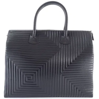 Pre-owned Bally Leather Handbag () In Black