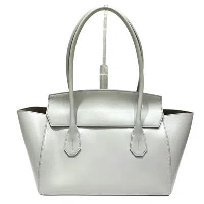 Pre-owned Bally Leather Handbag () In Grey