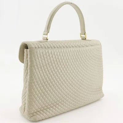 Pre-owned Bally Leather Handbag () In Sand