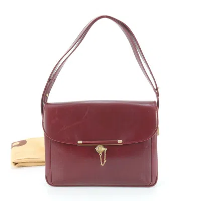 Pre-owned Bally Leather Handbag Shoulder Bag () In Pink