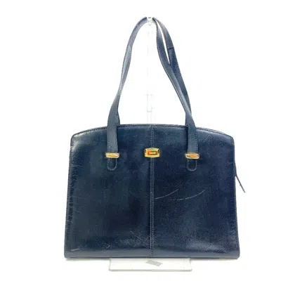 Pre-owned Bally Leather Handbag Tote Bag () In Black