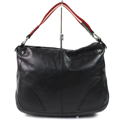 Pre-owned Bally Leather Handbag Tote Bag () In Black