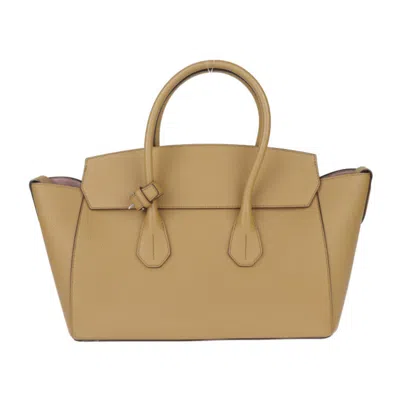Pre-owned Bally Leather Handbag Tote Bag () In Brown