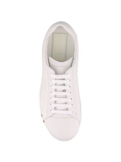 Bally Leather High-top Sneaker In Neutral