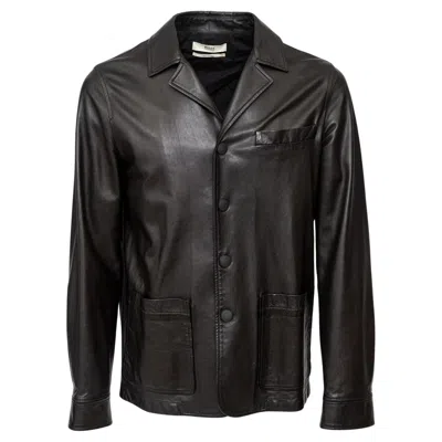Pre-owned Bally Leather Jacket - '10s In Black
