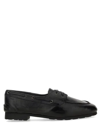 Bally Leather Loafer In Black