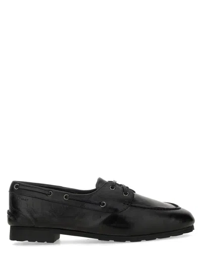 Bally Leather Loafer In Black
