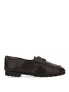 Bally Women's Leather Loafer In Brown