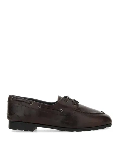 BALLY LEATHER LOAFER
