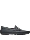 Bally Leather Loafers In Black