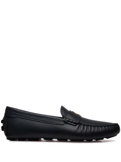 Bally Leather Loafers In 蓝色