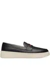 Bally Man Sneakers Black Size 8 Cow Leather In Black