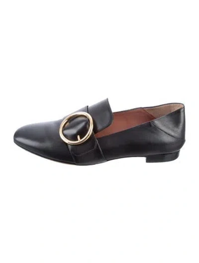 Pre-owned Bally Leather Loafers In Black