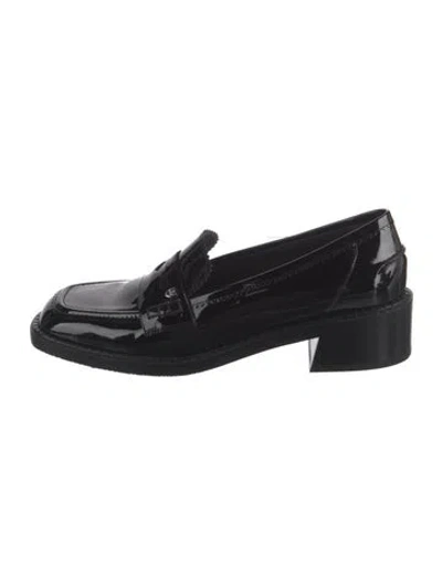 Pre-owned Bally Leather Loafers In Black